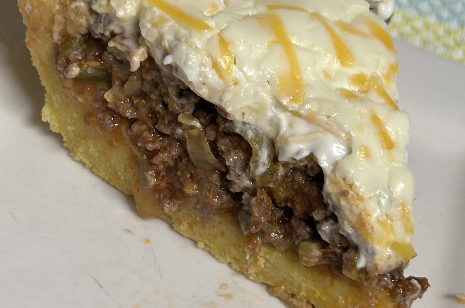 Savory Polenta Pie