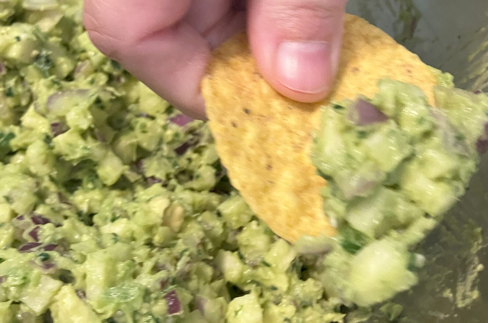 Chunky Sesame Guacamole